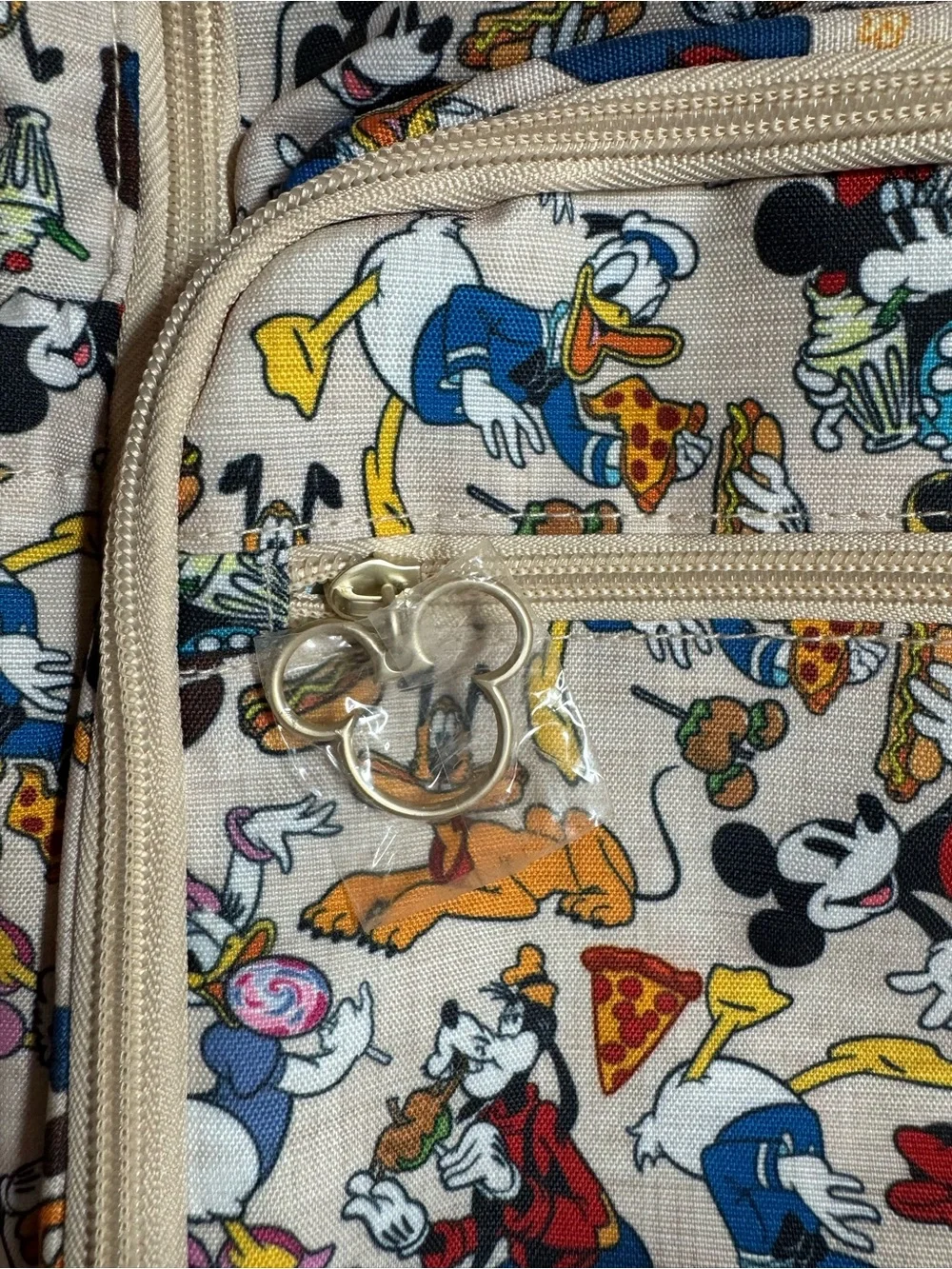 NWT Ju-Ju-Be x Disney BRB Backpack Set Sensational Snacks Changing Pad & PaciPod